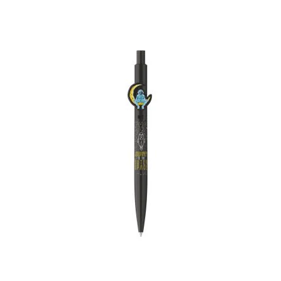 Golyóstoll, 0,8 mm, nyomógombos, ICO 