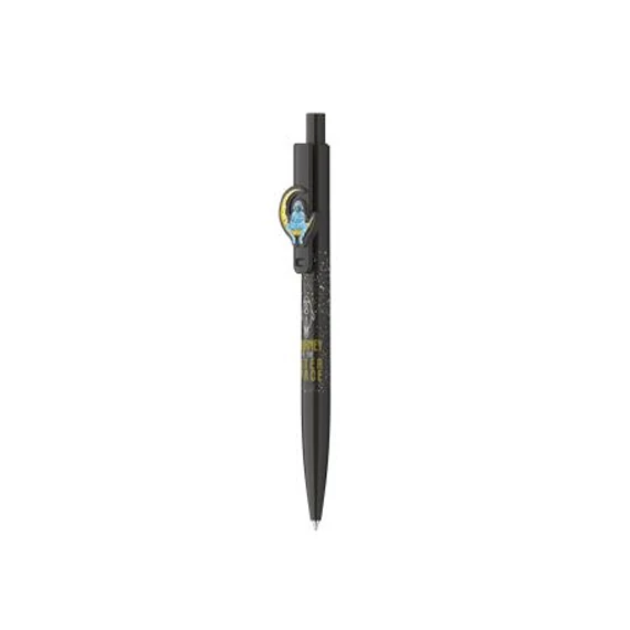 Golyóstoll, 0,8 mm, nyomógombos, ICO 
