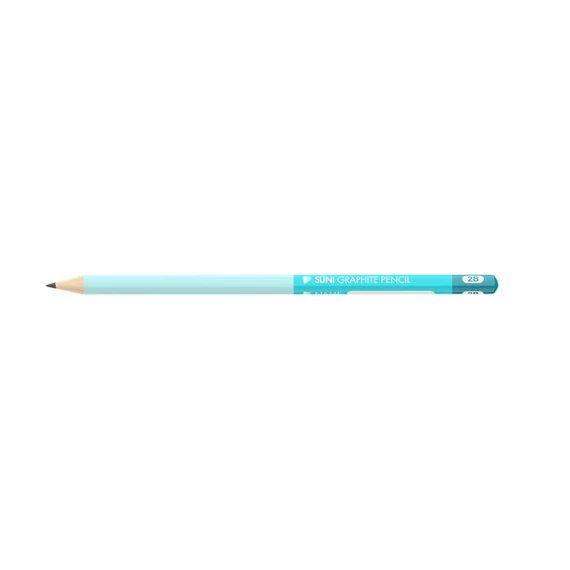 Grafitceruza ICO Süni 2B háromszögletű mentazöld