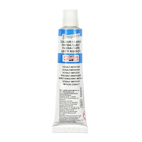 Tempera, KOH-I-NOOR, kobalt kék, 16ml