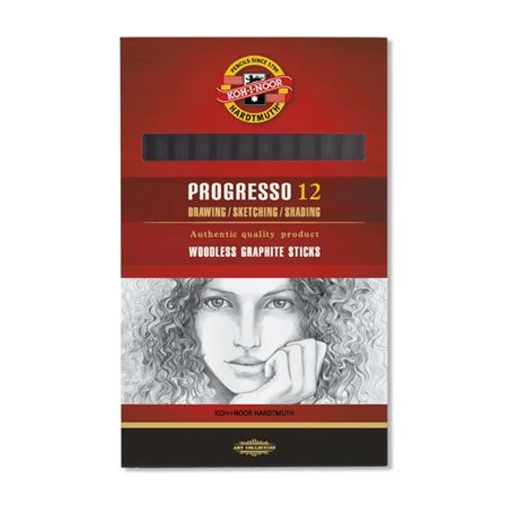 Grafitceruza, 4B, KOH-I-NOOR "8911 Progresso", 12db/doboz