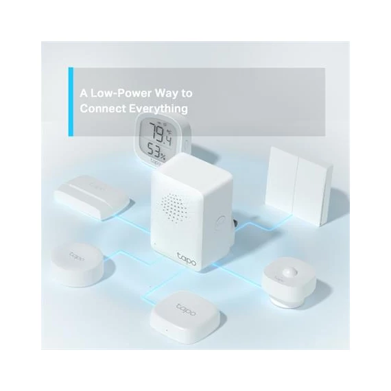 TP-Link Okos-otthon Hub - Tapo H100 (2,4GHz; 868/922 MHz; max 64 eszköz)