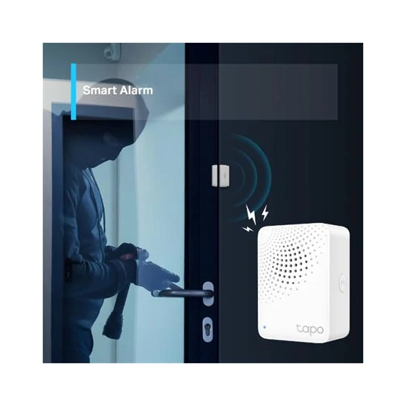 TP-Link Okos-otthon Hub - Tapo H100 (2,4GHz; 868/922 MHz; max 64 eszköz)