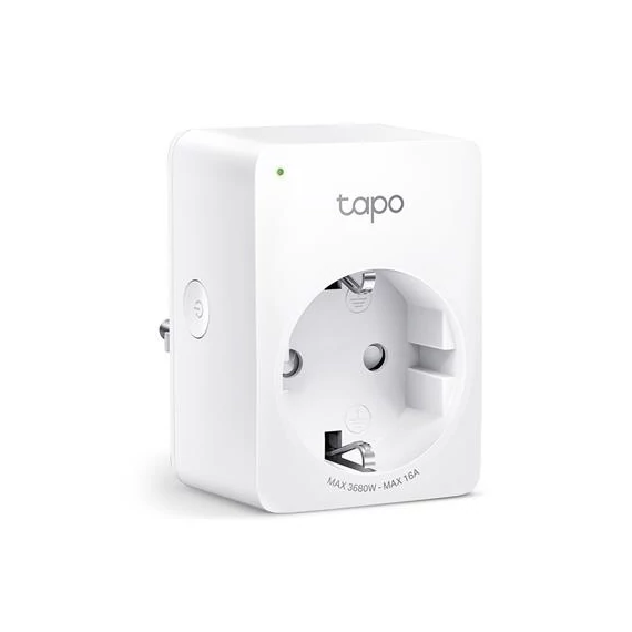 TP-Link Okos Dugalj - Tapo P110 2 -pack (230V-10A; 2,4GHz WiFi; Távoli hozzáférés; Ütemezés; Távoli mód; Energia figyel)