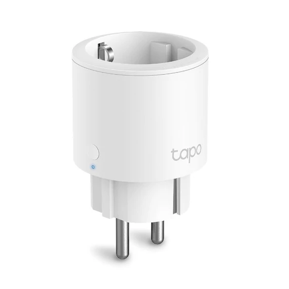 TP-Link Okos Dugalj - Tapo P115 (230V-16A; 2,4GHz WiFi; Fogyasztás mérés, Távoli hozzáférés; Ütemezés; Távoli mód)