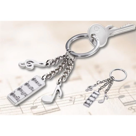 Kulcstartó, 3 charm dísszel, TROIKA 