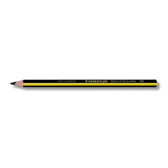 Grafitceruza, HB, háromszögletű, vastag, STAEDTLER 