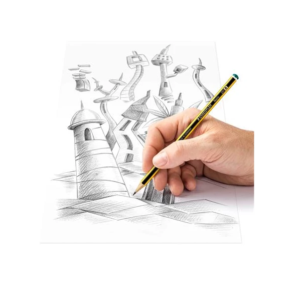 Grafitceruza, 2H, hatszögletű, STAEDTLER 