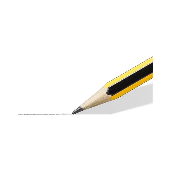 Grafitceruza radírral, HB, hatszögletű, STAEDTLER 