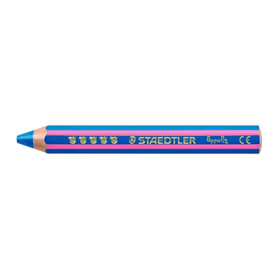 Színes ceruza készlet, hatszögletű, jumbo, STAEDTLER „Noris® junior 140