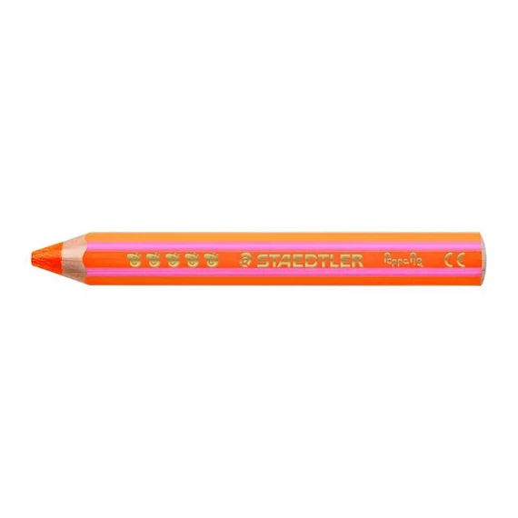 Színes ceruza készlet, hatszögletű, jumbo, STAEDTLER „Noris® junior 140