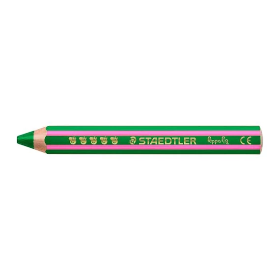 Színes ceruza készlet, hatszögletű, jumbo, STAEDTLER „Noris® junior 140