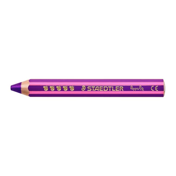 Színes ceruza készlet, hatszögletű, jumbo, STAEDTLER „Noris® junior 140