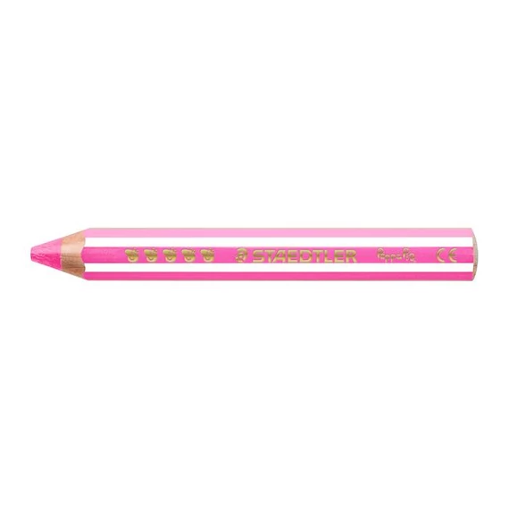 Színes ceruza készlet, hatszögletű, jumbo, STAEDTLER „Noris® junior 140
