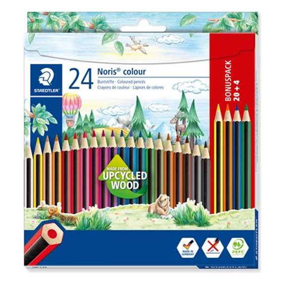 Színes ceruza készlet, hatszögletű, STAEDTLER 