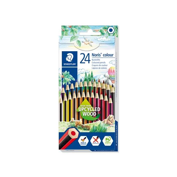 Színes ceruza készlet, hatszögletű, STAEDTLER 