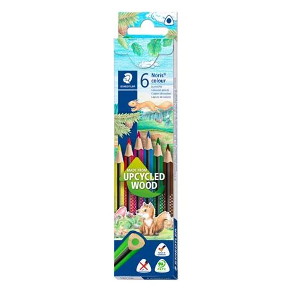 Színes ceruza készlet, háromszögletű, STAEDTLER 