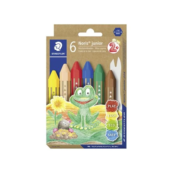 Zsírkréta, vastag, hatszögletű, STAEDTLER 