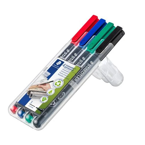 Alkoholos marker készlet, OHP, 0,4 mm, STAEDTLER 