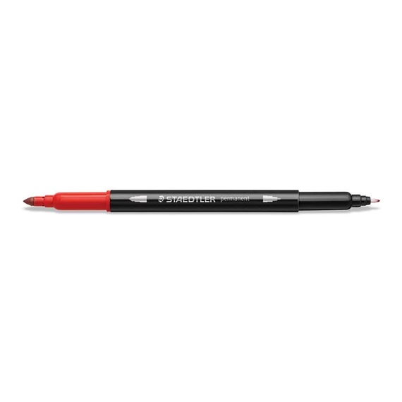 Alkoholos marker készlet, kétvégű, 0,5/3,0 mm, STAEDTLER 