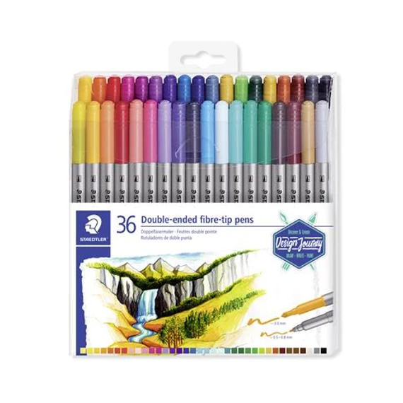 Rostirón készlet, 0,8/3,0 mm, kétvégű, STAEDTLER 