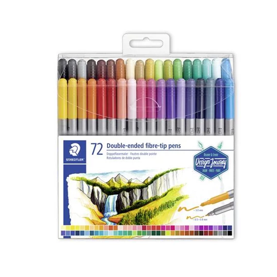 Rostirón készlet, 0,8/3,0 mm, kétvégű, STAEDTLER 