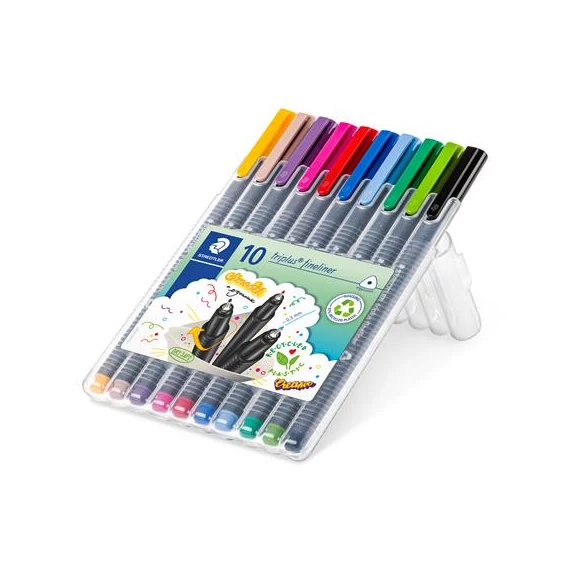 Tűfilc készlet, 0,3 mm, STAEDTLER 