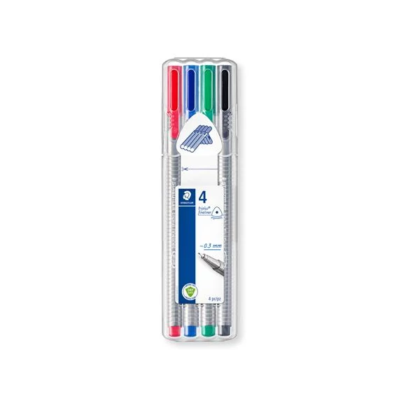 Tűfilc készlet, 0,3 mm, STAEDTLER 