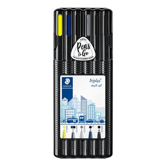 Írószer készlet, STAEDTLER "Triplus® multi set 34”