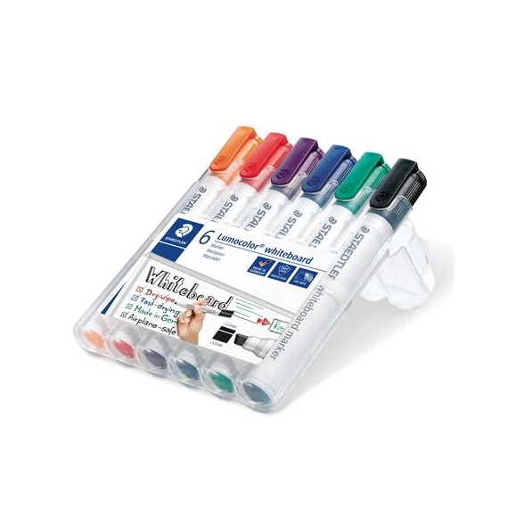 Táblamarker készlet, 2-5 mm, vágott, STAEDTLER 