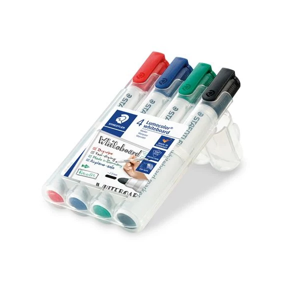 Táblamarker készlet, 2 mm, kúpos, STAEDTLER 