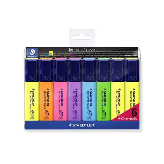 Szövegkiemelő készlet, 1-5 mm, STAEDTLER 