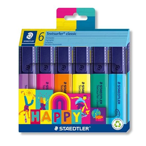 Szövegkiemelő készlet, 1-5 mm, STAEDTLER 