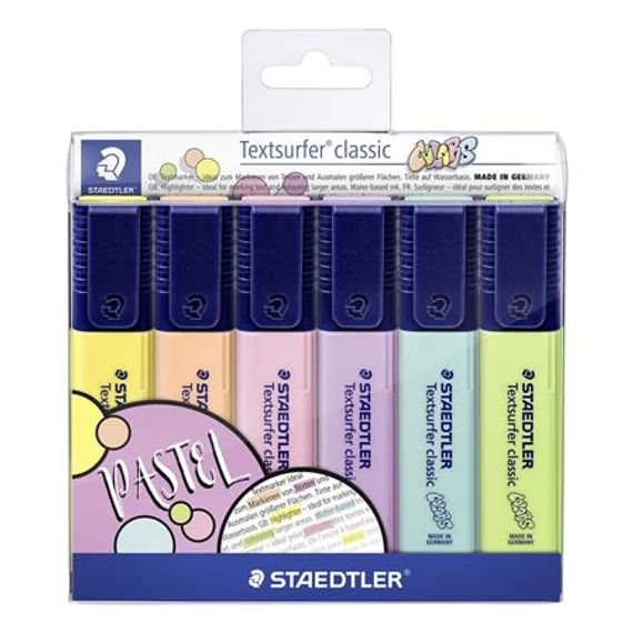 Szövegkiemelő készlet, 1-5 mm, STAEDTLER 
