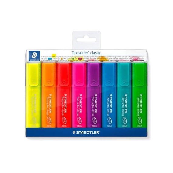 Szövegkiemelő készlet, 1-5 mm, STAEDTLER 
