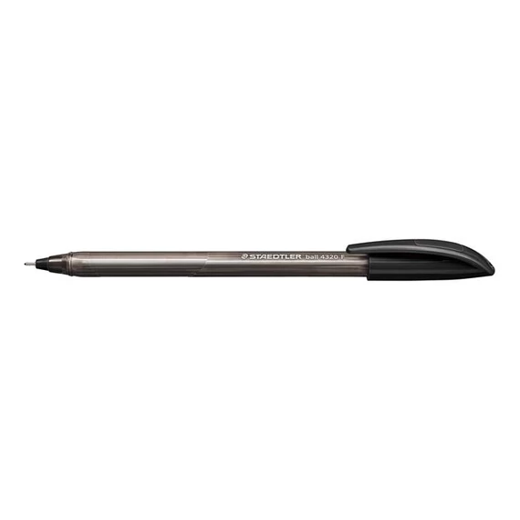 Golyóstoll, 0,3 mm, kupakos, STAEDTLER 