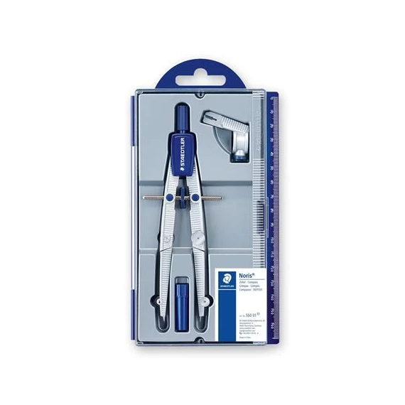 Körző készlet, precíziós, 3 darabos, STAEDTLER 