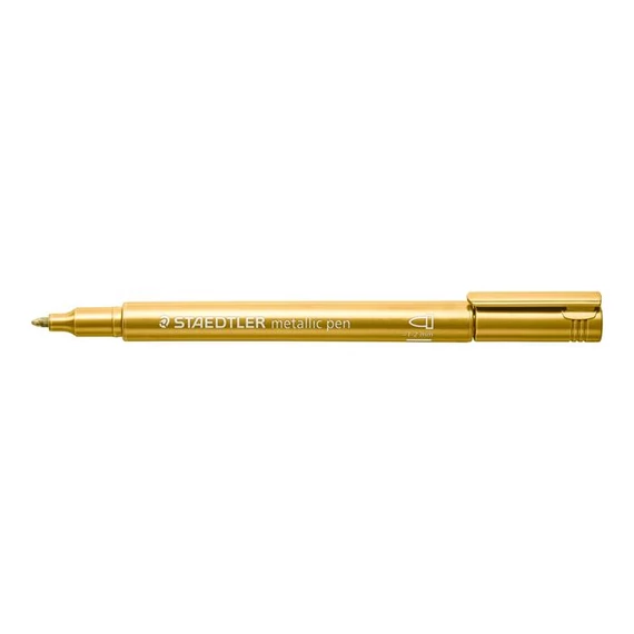 Dekormarker, 1-2 mm, kúpos, STAEDTLER 