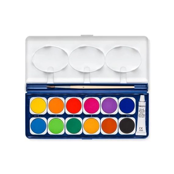 Vízfesték, 12 darabos, STAEDTLER 