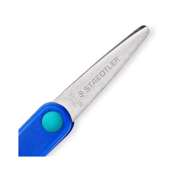Olló, iskolai, 14 cm, balkezes, STAEDTLER 