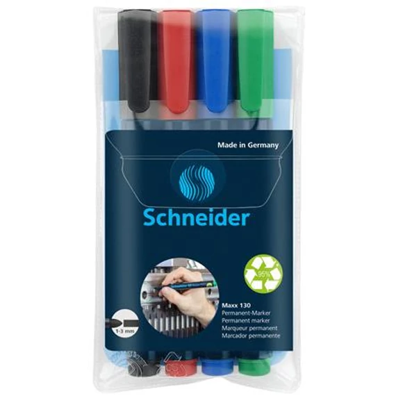 Alkoholos marker készlet, 1-3 mm, kúpos, SCHNEIDER 