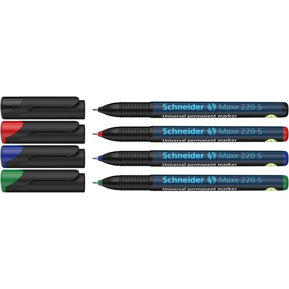 Alkoholos marker készlet, OHP, 0,4 mm, SCHNEIDER 
