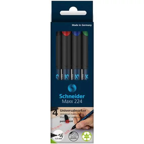 Alkoholos marker készlet, OHP, 1 mm, SCHNEIDER 