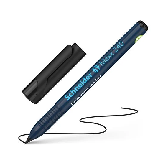 Alkoholos marker, 1-2 mm, kúpos, SCHNEIDER 