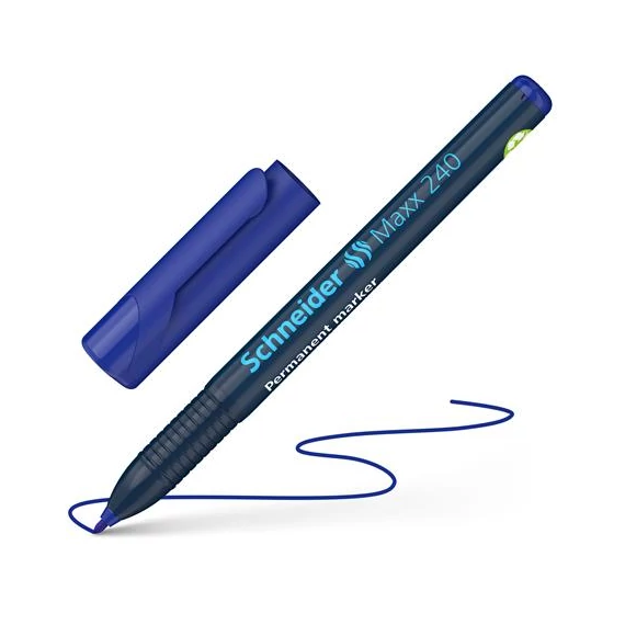 Alkoholos marker, 1-2 mm, kúpos, SCHNEIDER 