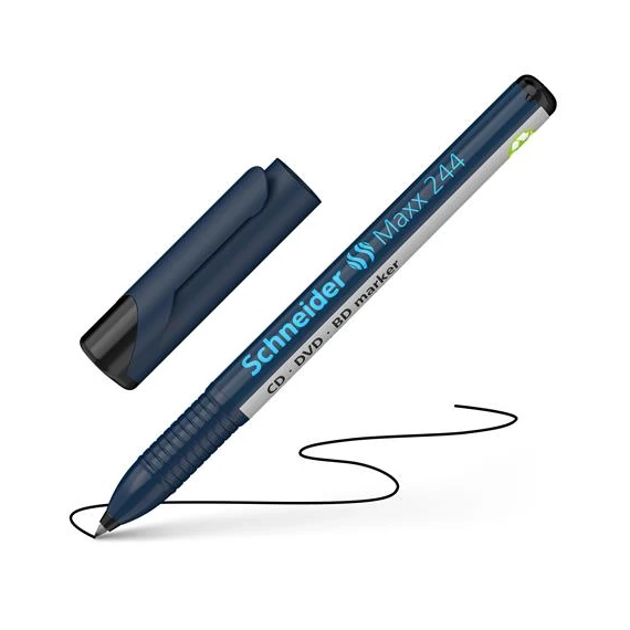 Alkoholos marker, CD/DVD, 0,7 mm, SCHNEIDER 