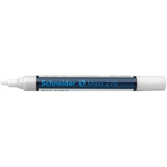 Lakkmarker, 1-3 mm, SCHNEIDER "Maxx 270", fehér