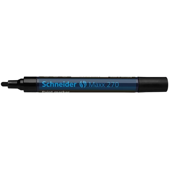 Lakkmarker, 1-3 mm, SCHNEIDER "Maxx 270", fekete