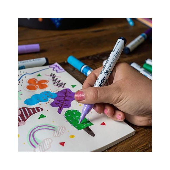 Akril marker, 2 mm, SCHNEIDER 