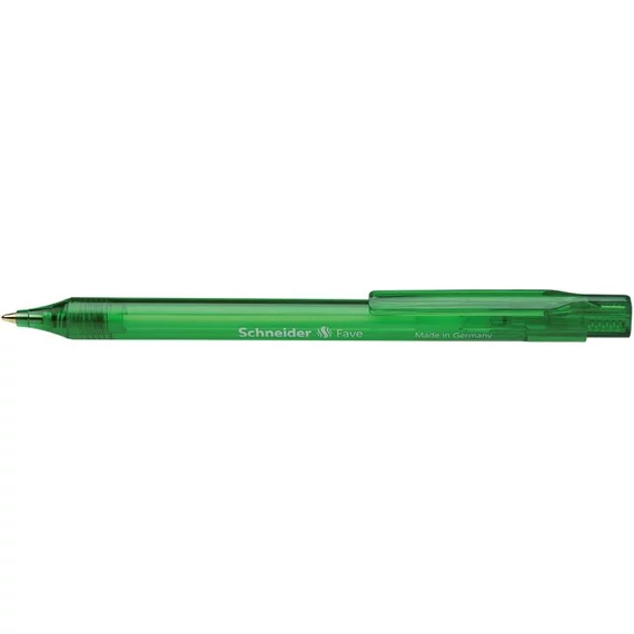 Golyóstoll, 0,5mm, nyomógombos, SCHNEIDER 